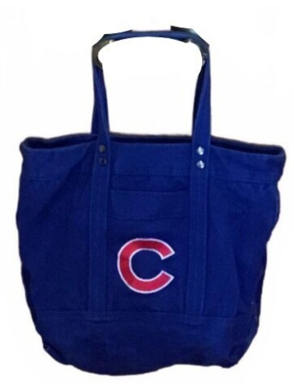 Forever Collectibles Chicago Cubs Blue Canvas Tote Bag